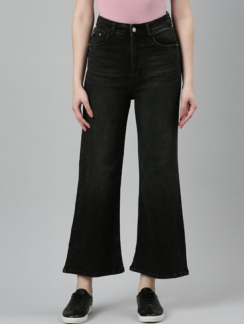 women's plain bootcut jeans - 20249768 - Zoom Image - 0