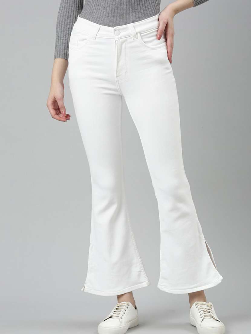 women's plain bootcut jeans - 20249769 - Zoom Image - 0