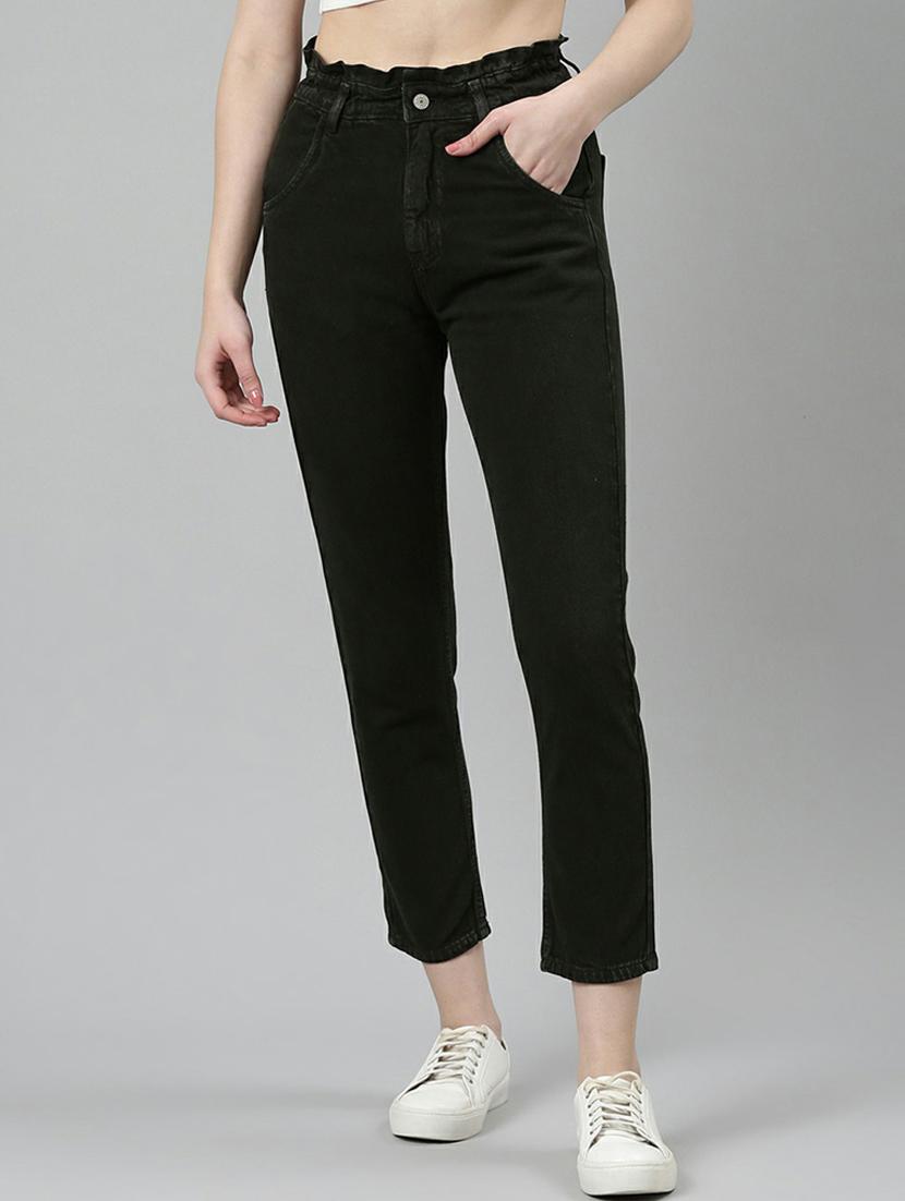 women's plain slouchy jeans - 20249772 - Zoom Image - 0