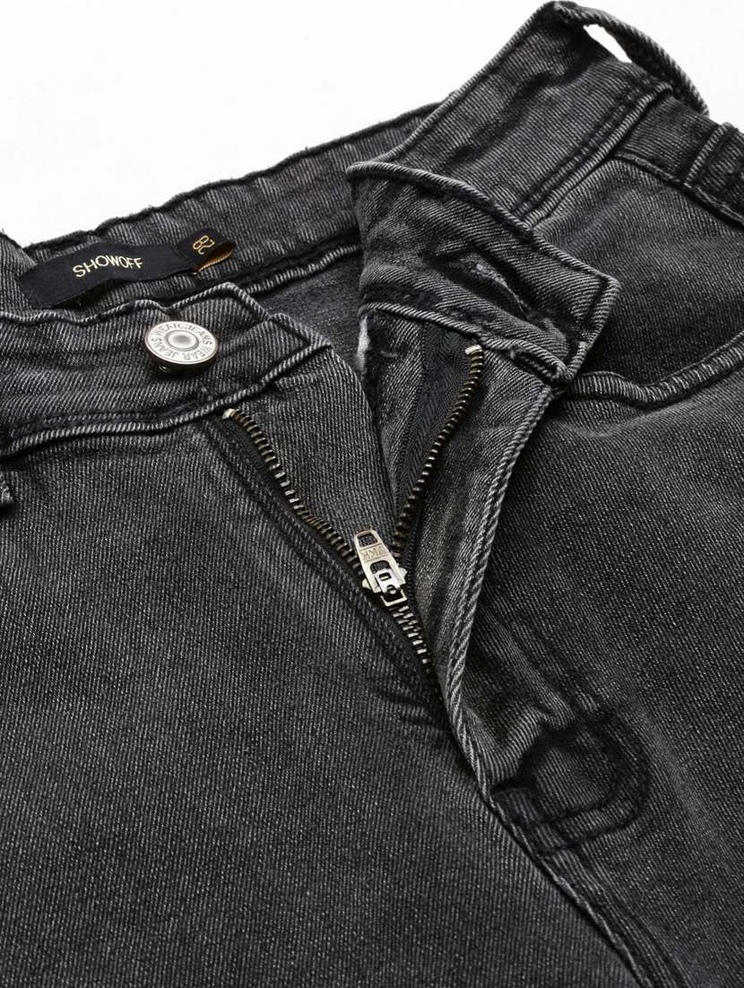 women's plain slim fit jeans - 20249784 -  Standard Image - 4