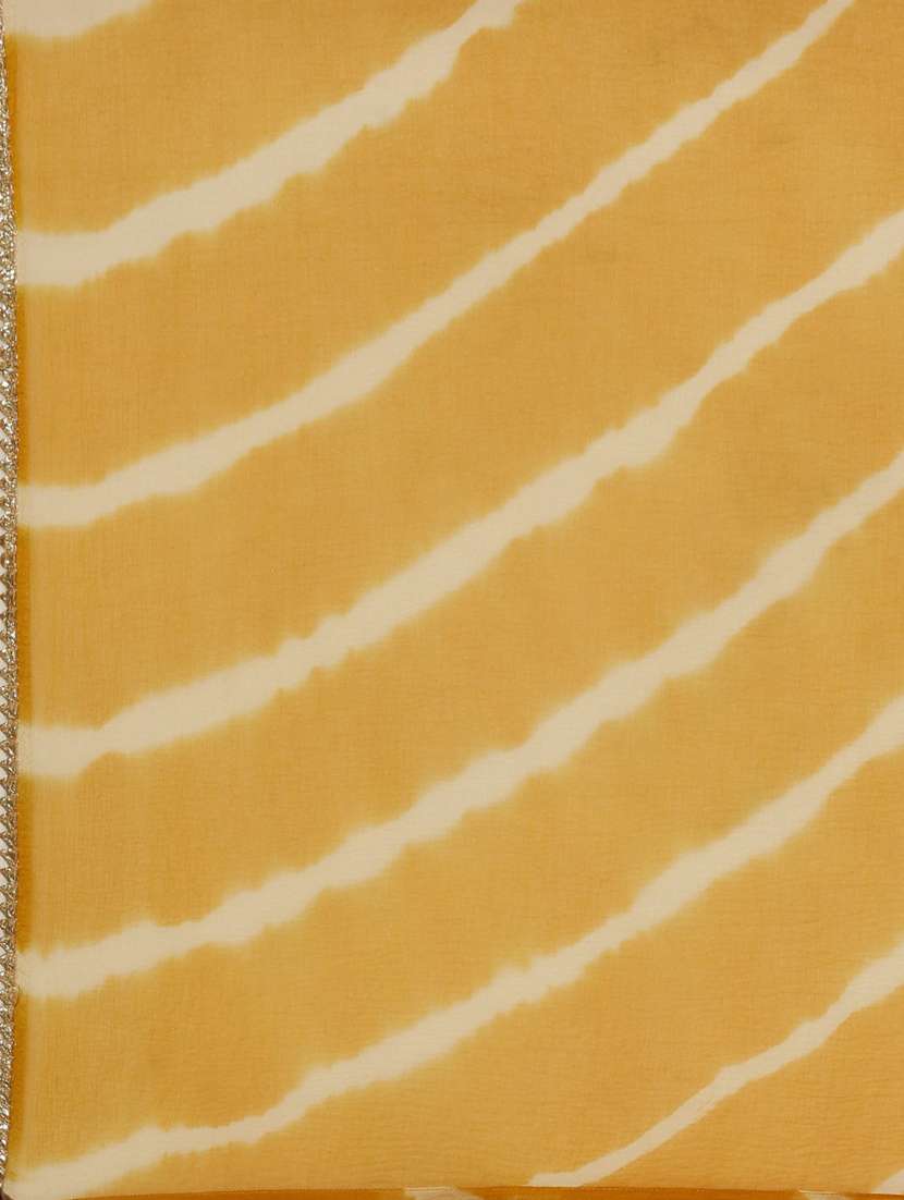 women bandhani kurta pant set with dupatta - 20251225 -  Standard Image - 6