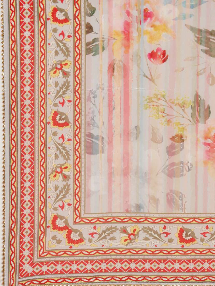 women floral printed kurta sharara set with dupatta - 20251248 -  Standard Image - 6