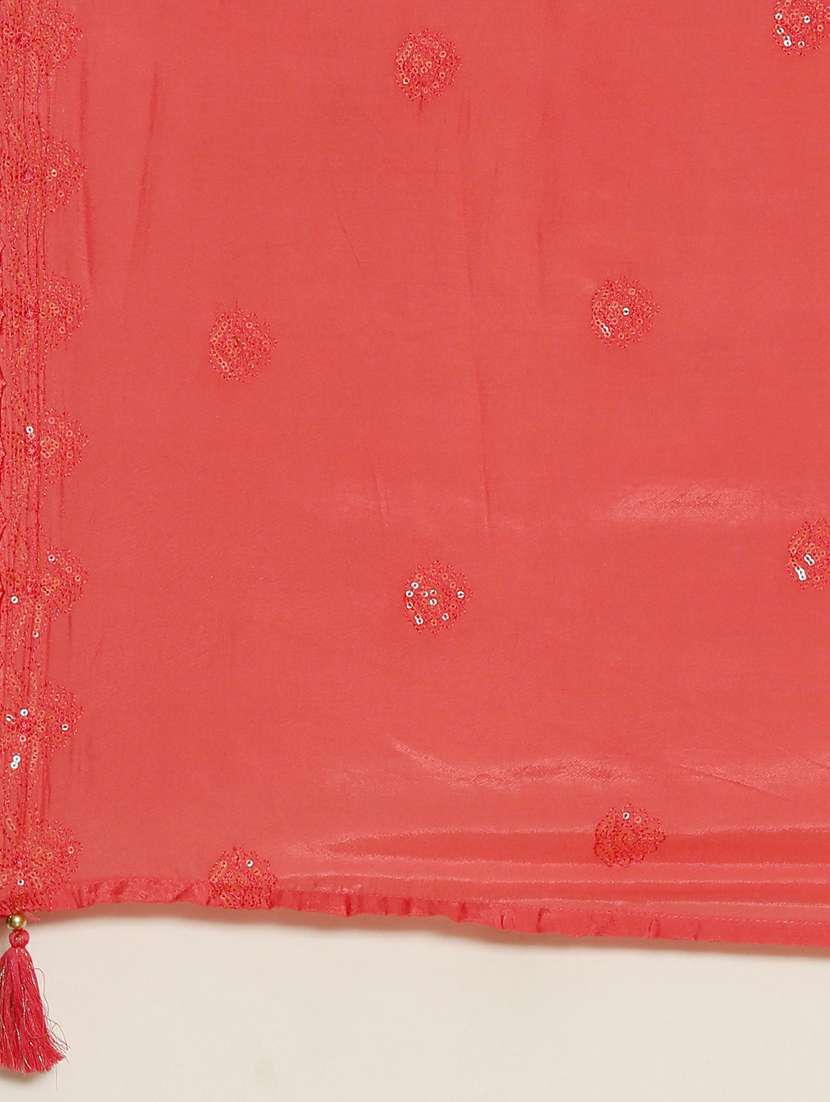 women leheriya round neck kurta pant set with dupatta - 20251332 -  Standard Image - 6
