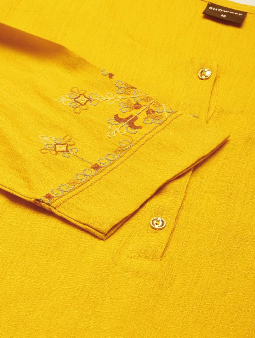 women embroidered straight kurta - 20252315 - Standard Image - 6