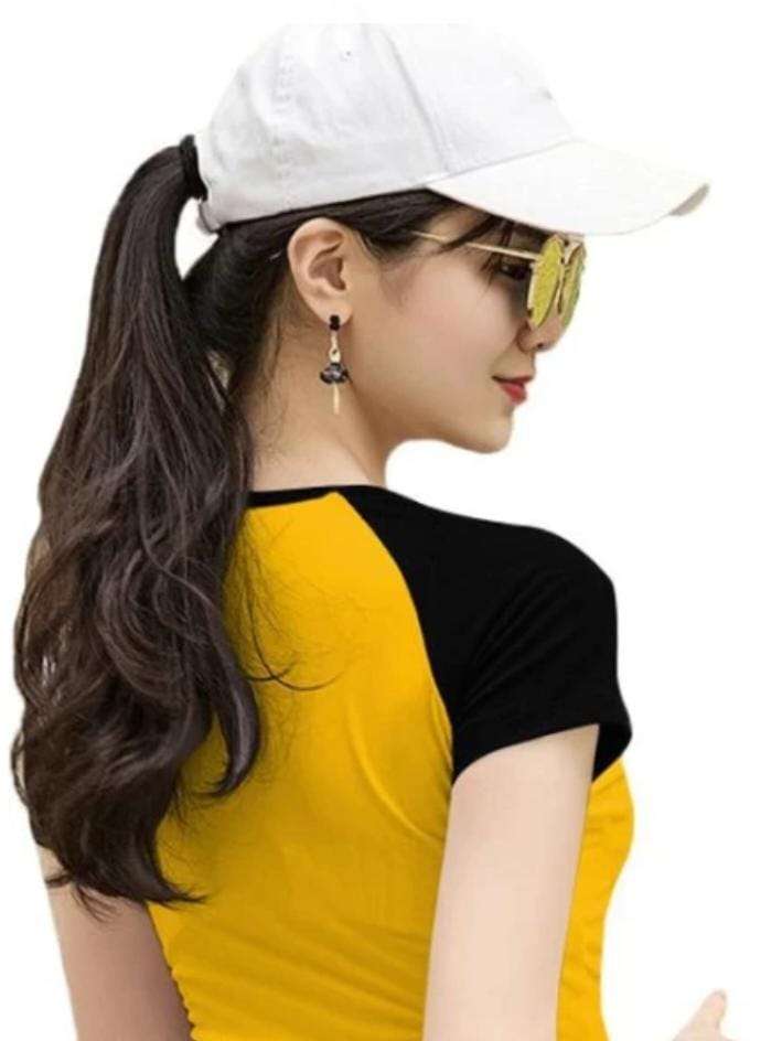 material: this graphic crop top made  - 20254831 -  Standard Image - 1