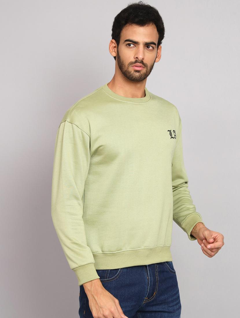 mens placement print sweatshirt - 20255123 - Standard Image - 1
