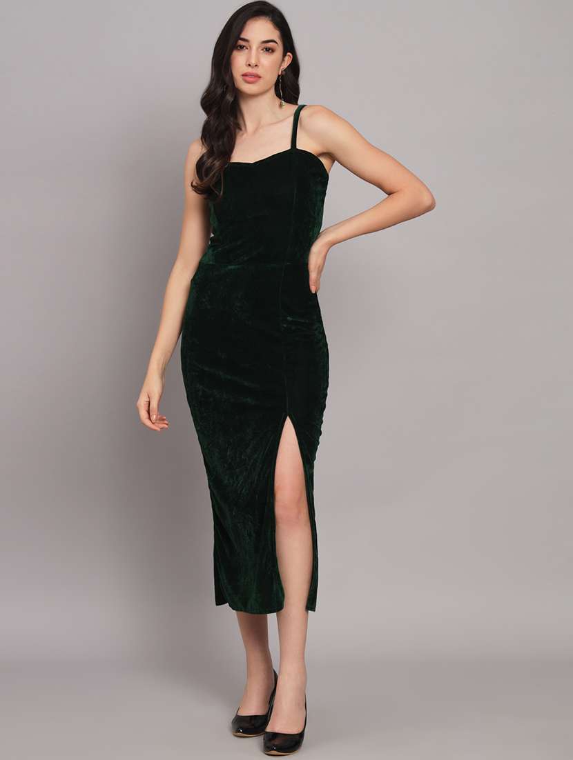women's bodycon solid dress