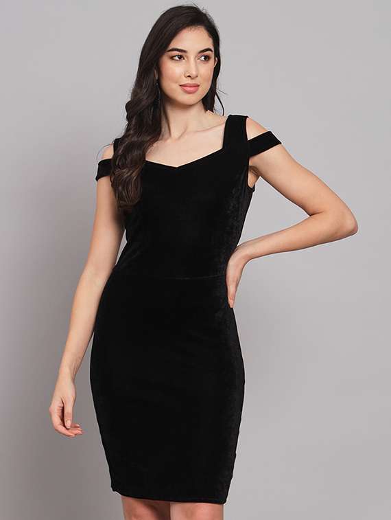 women's bodycon solid dress
