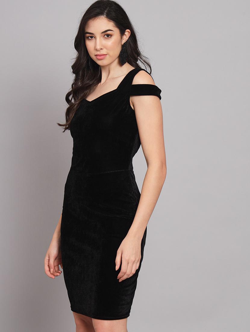 women's bodycon solid dress - 20255136 -  Standard Image - 1