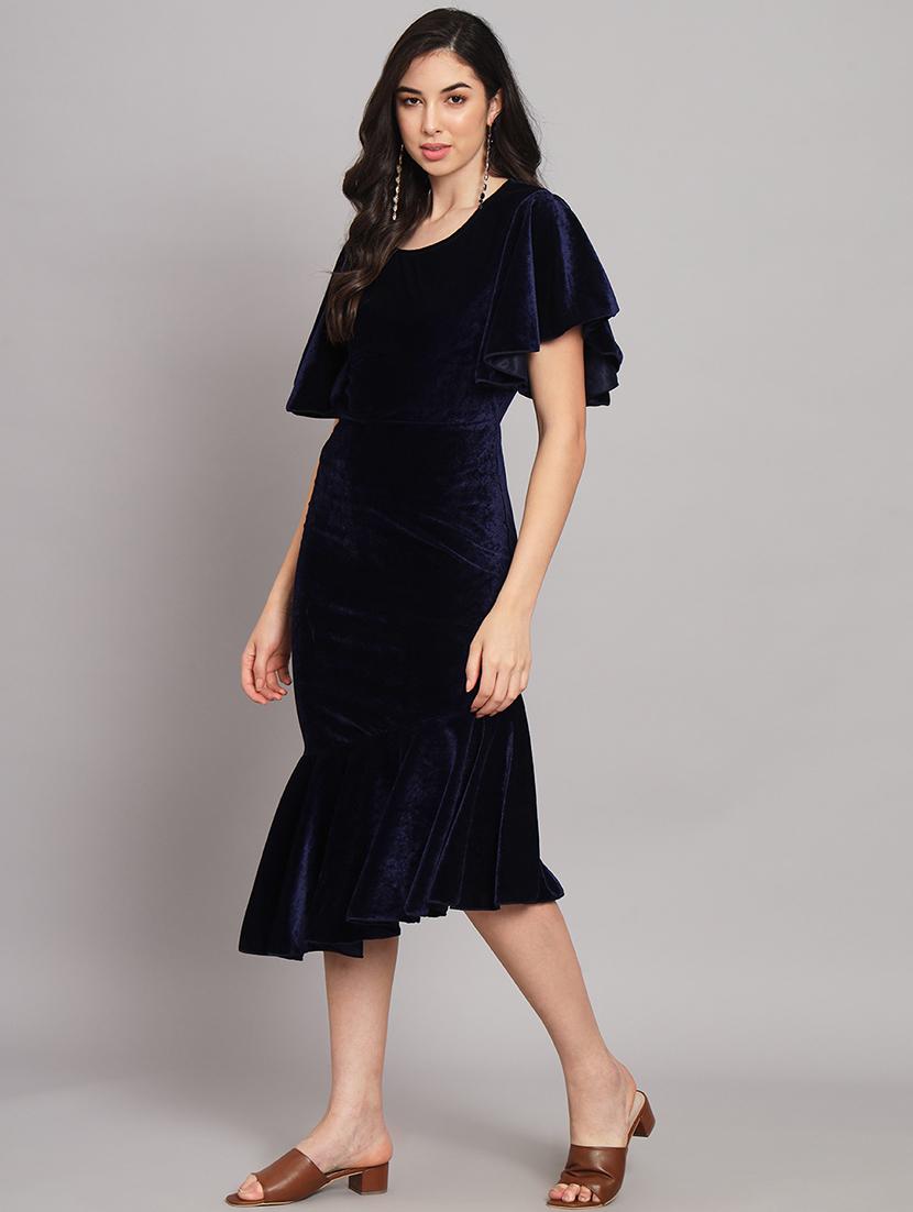 women's tiered dress solid dress - 20255144 - Standard Image - 1