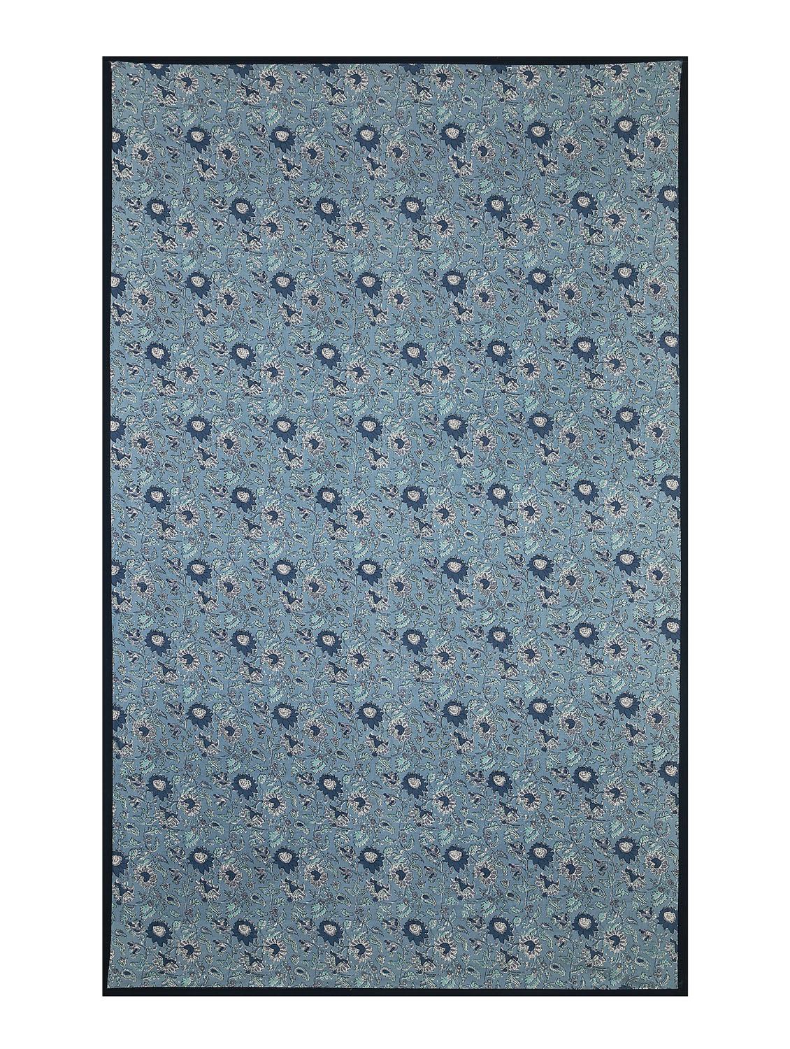 indhome life  pure cotton floral pattern jaipuri style 6 seater dining table cloth cover - 20255170 -  Standard Image - 1