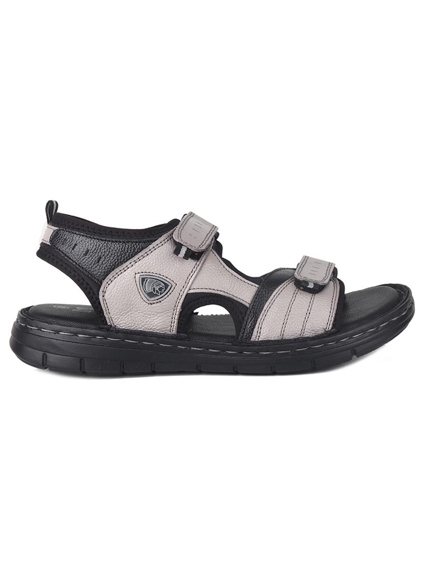 men beige back strap sandal - 20256576 - Standard Image - 1