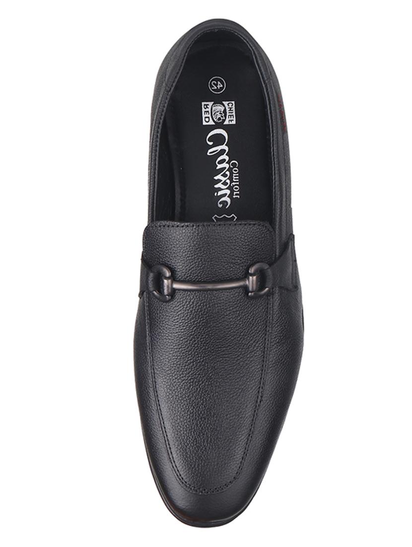 men black formal slip ons - 20256585 - Standard Image - 4