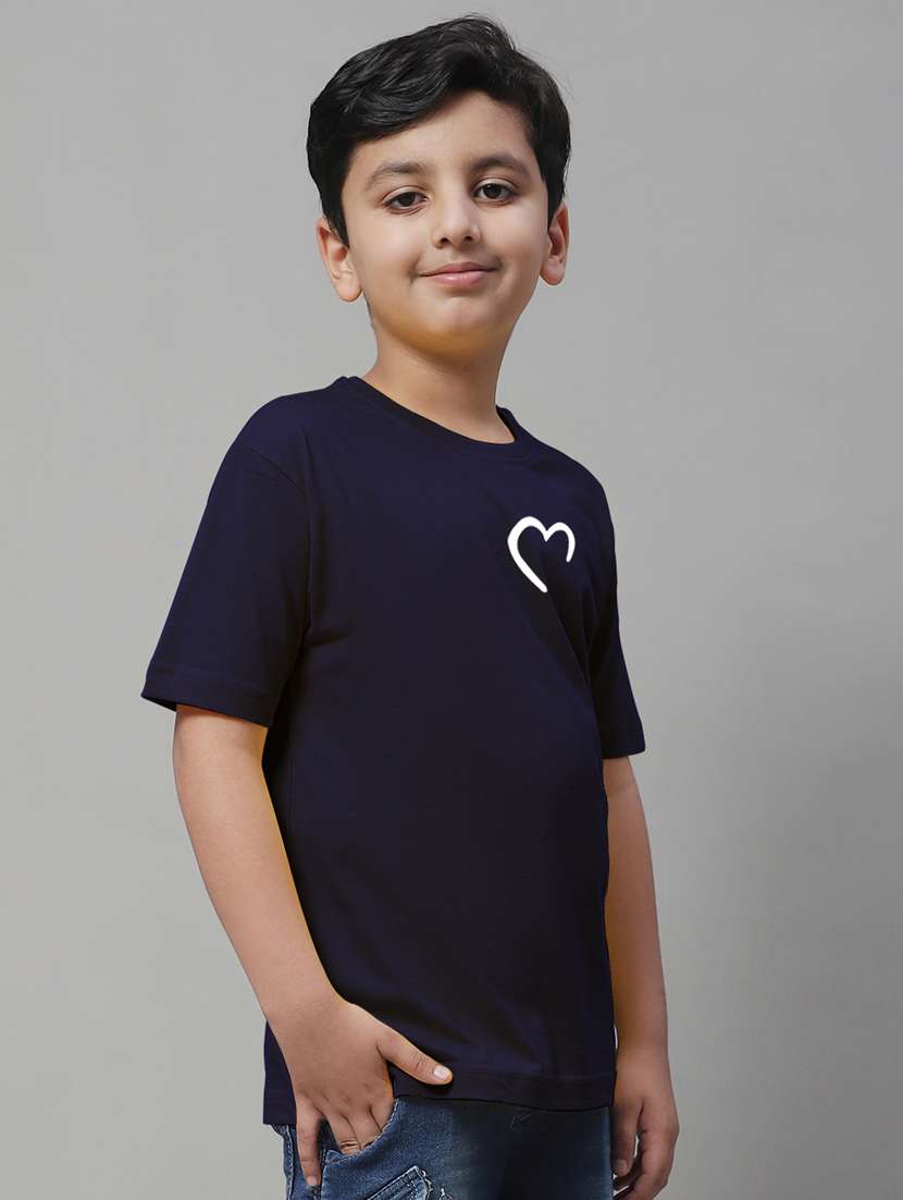 boys round neck graphic printed t-shirt - 20257573 -  Standard Image - 1