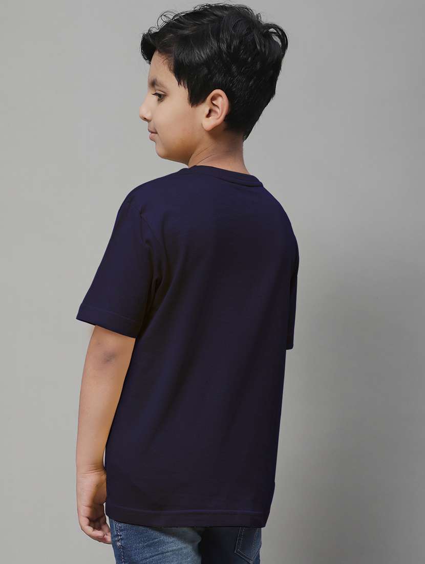 boys round neck graphic printed t-shirt - 20257888 -  Standard Image - 1