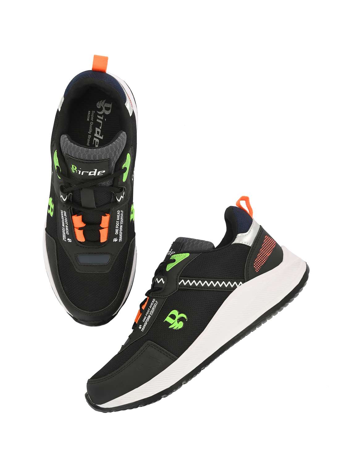 men black lace up casual shoe - 20258595 -  Standard Image - 4