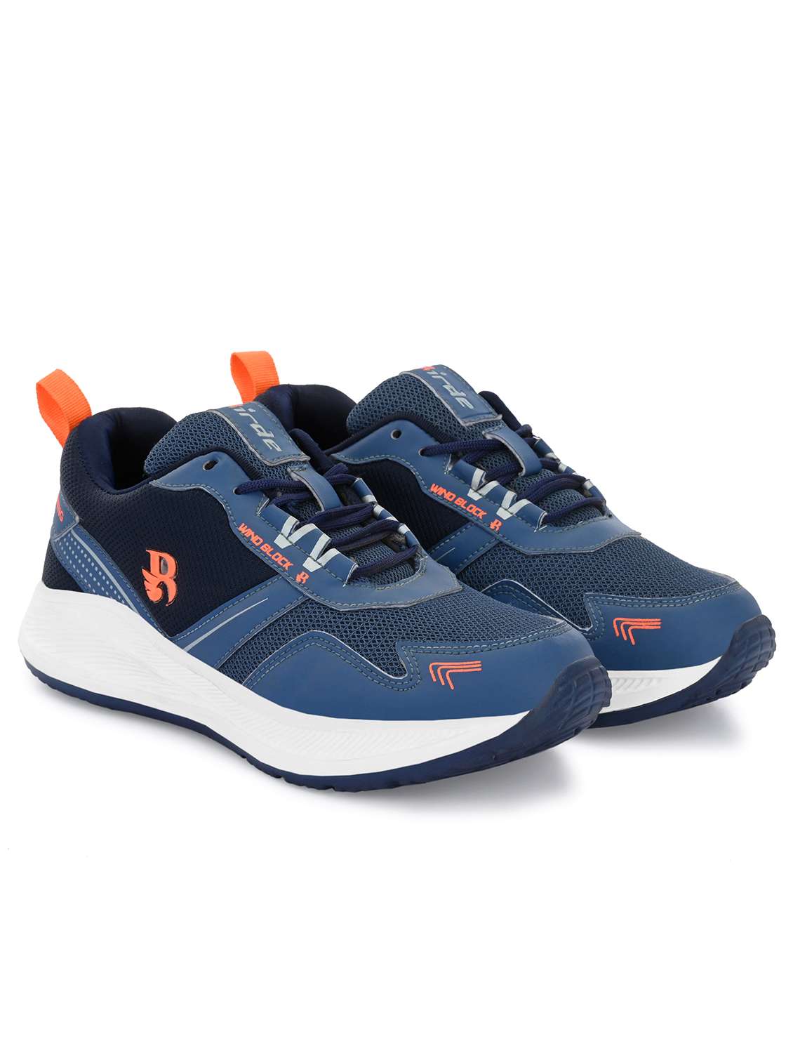 men color block lace up casual shoe - 20258596 -  Standard Image - 1