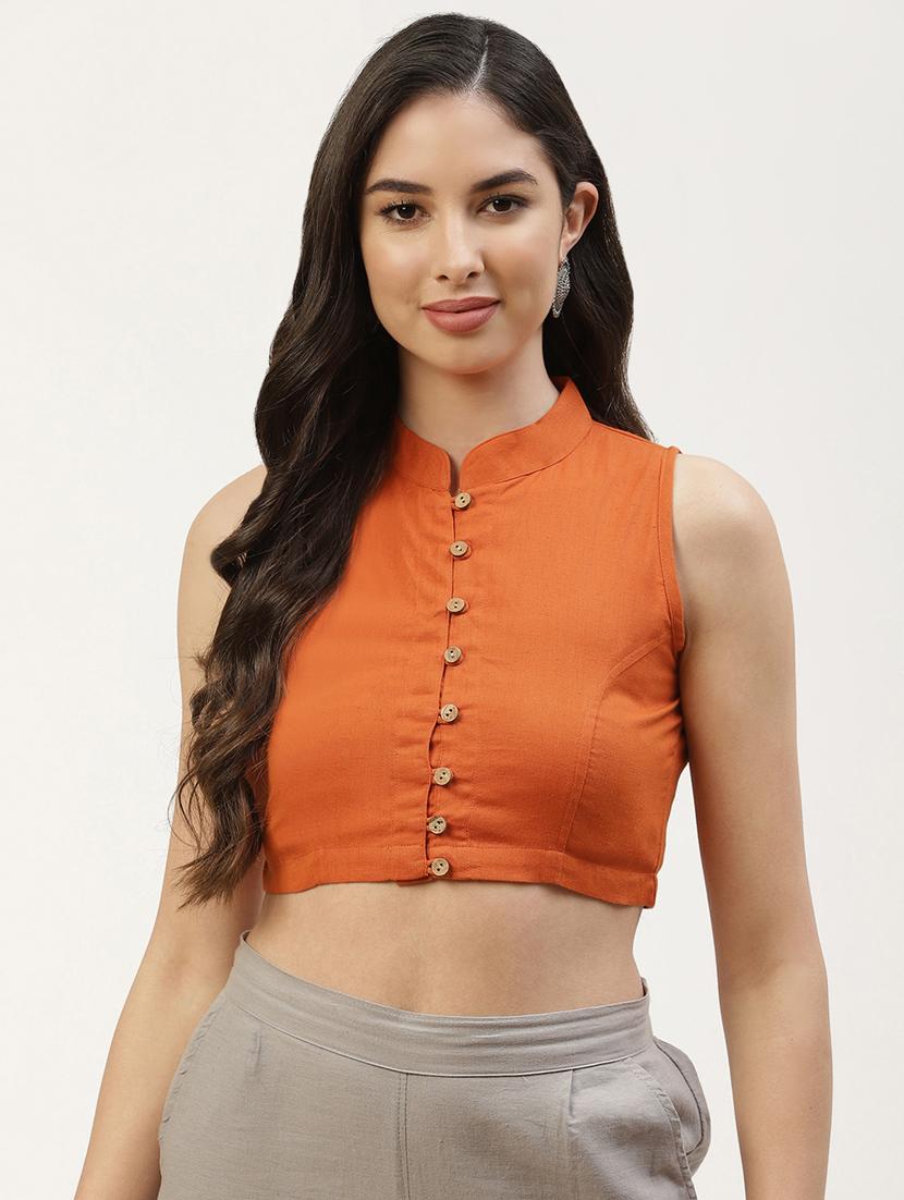 pack of 2 solid front open sleeveless blouse - 20259300 -  Standard Image - 1