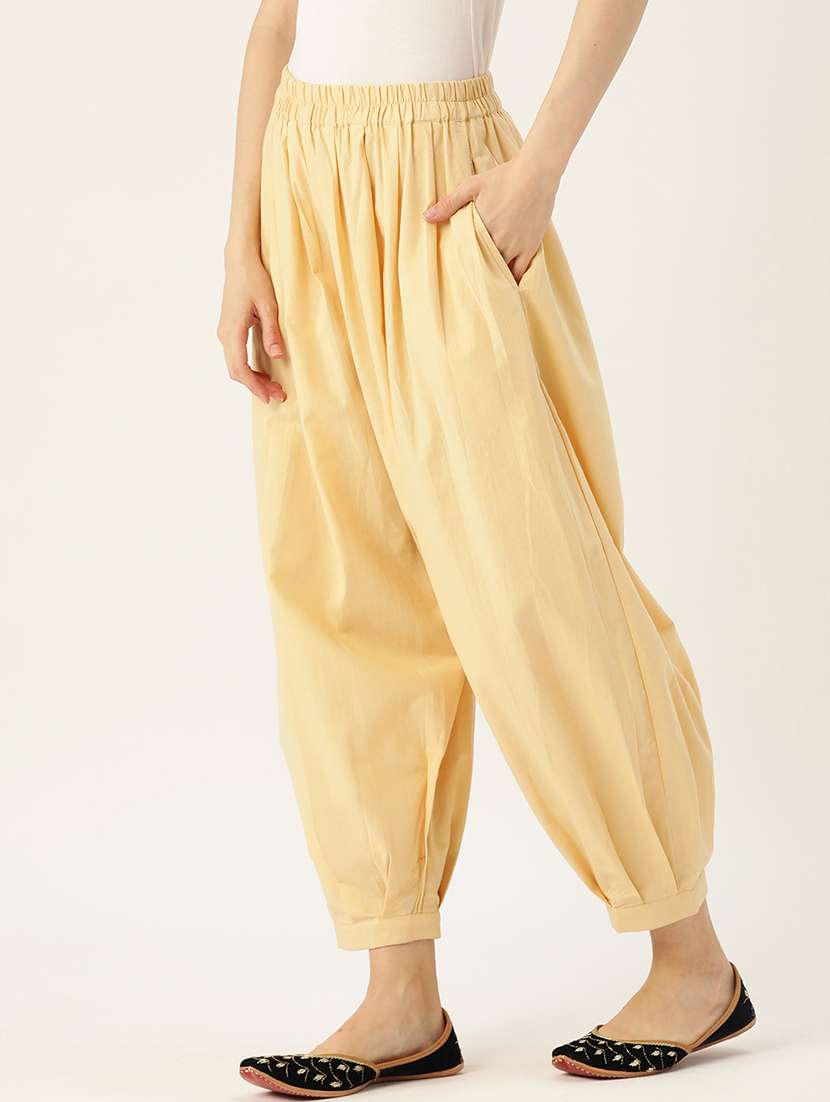 beige cotton salwar salwars