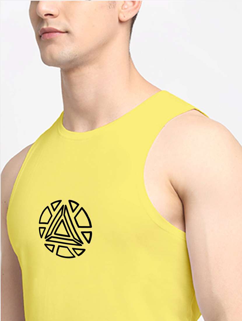 yellow cotton vest - 20261935 -  Standard Image - 4