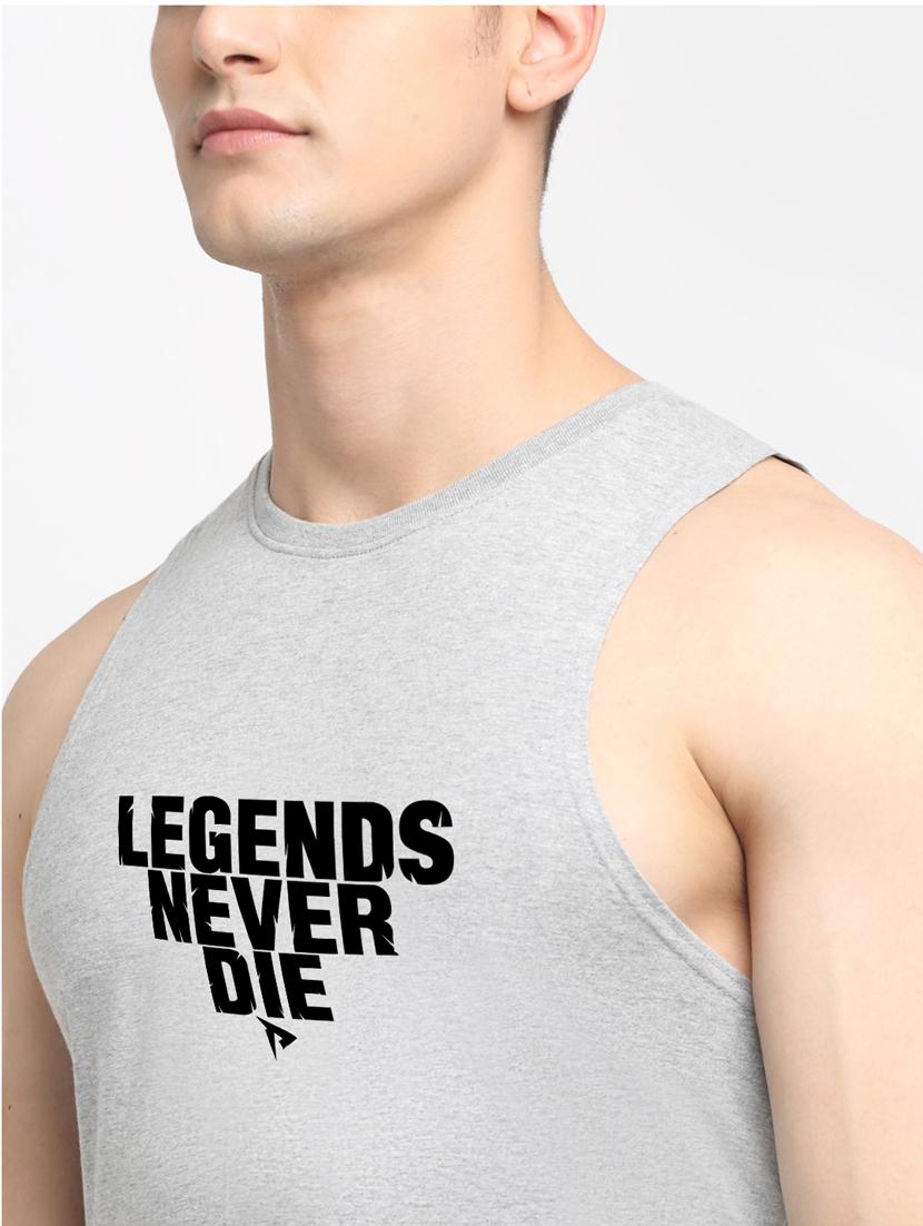 grey cotton vest - 20261938 - Standard Image - 4