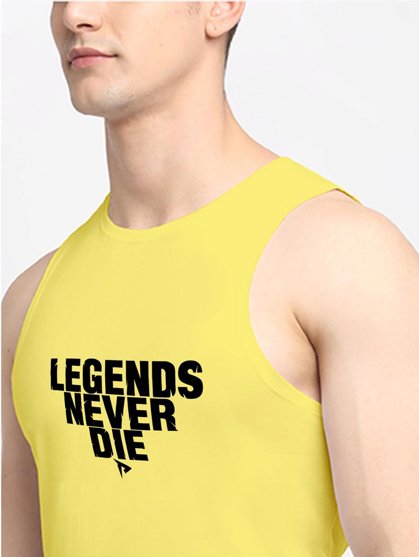 yellow cotton vest - 20261939 - Standard Image - 4