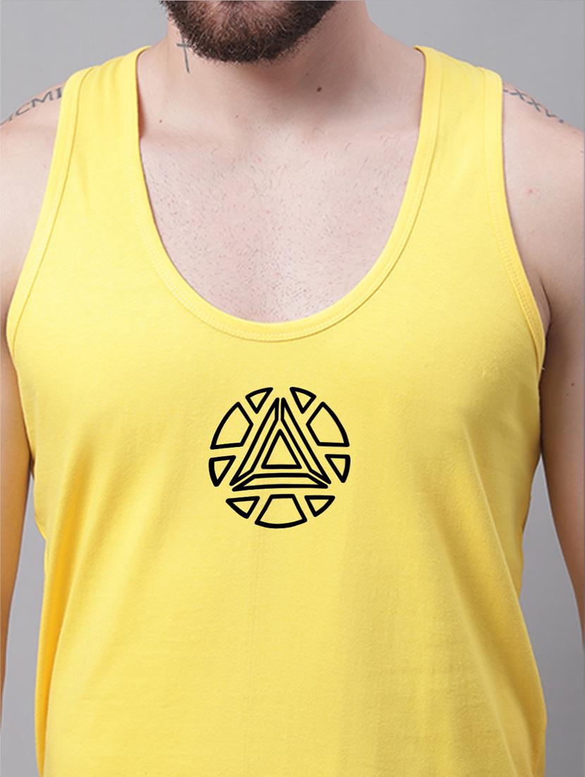 yellow cotton vest - 20261972 - Standard Image - 4