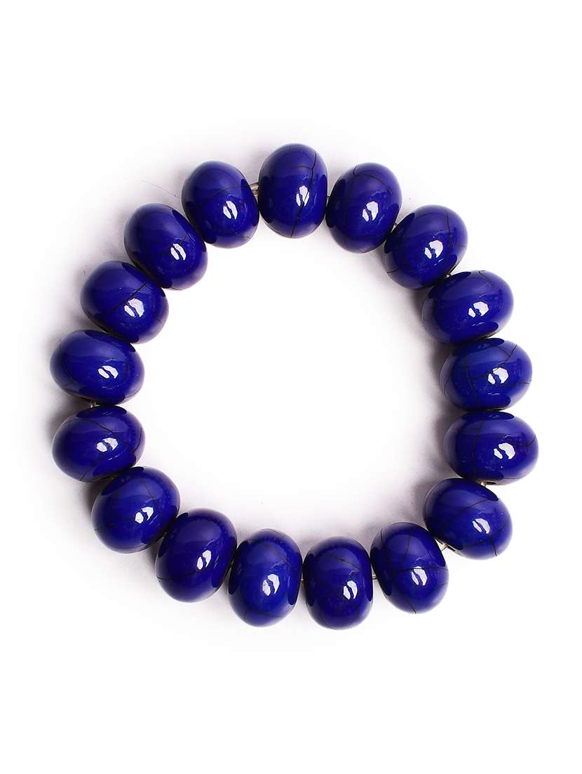 blue plastic bangle bracelets - 20262098 -  Standard Image - 1