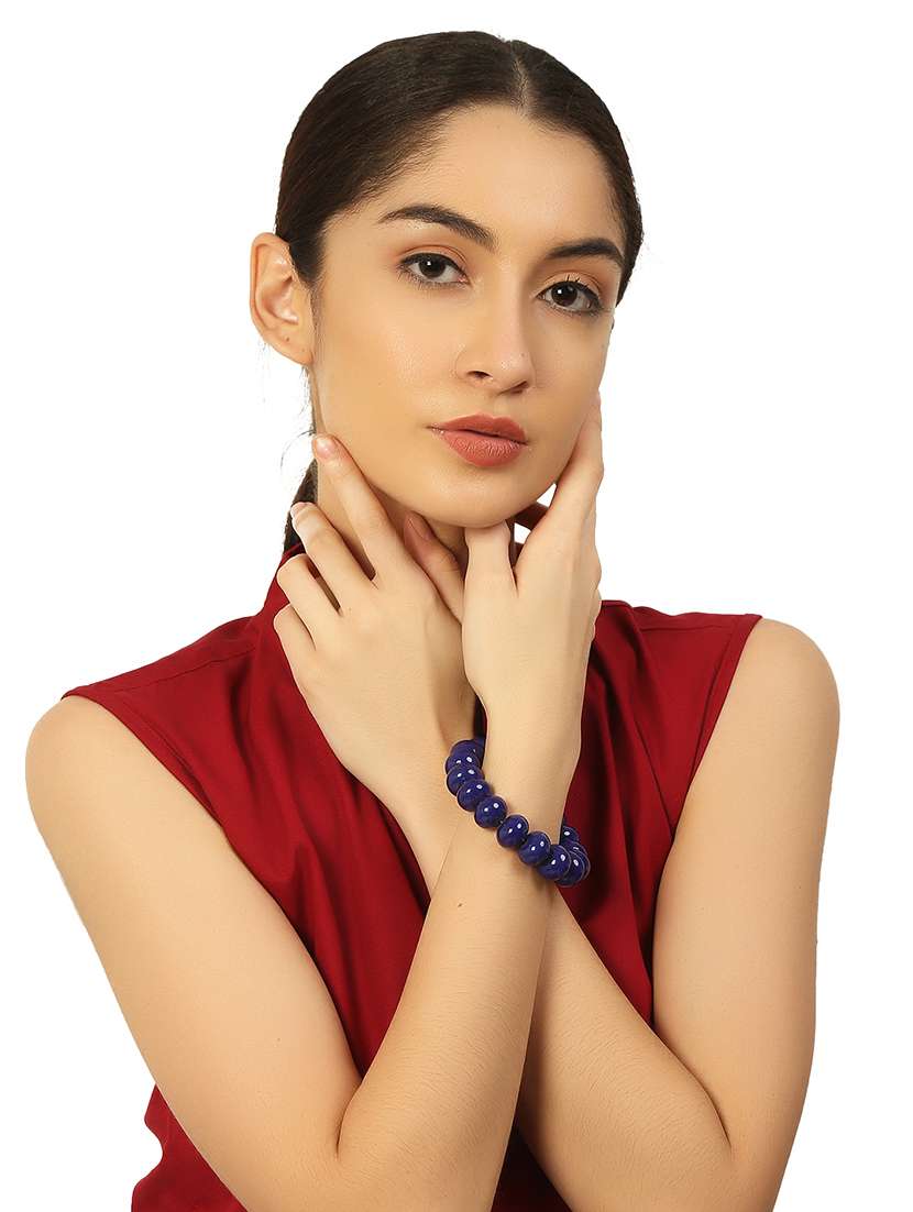 blue plastic bangle bracelets - 20262098 -  Standard Image - 4