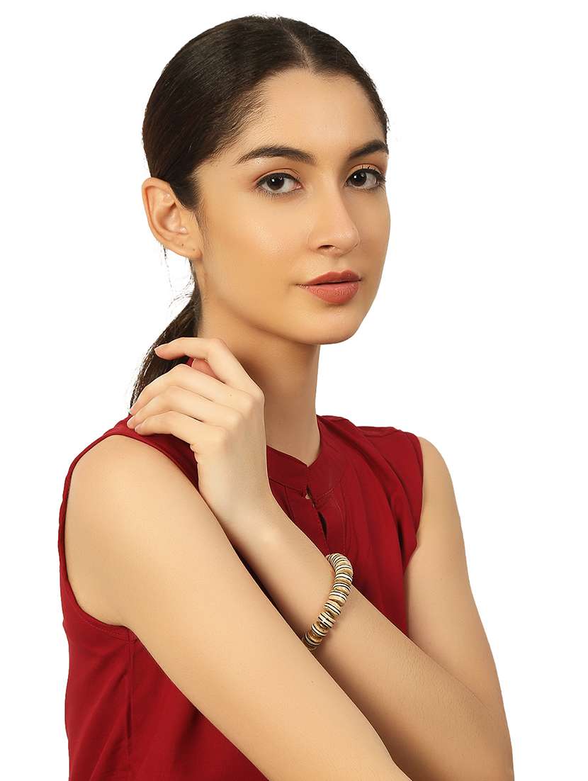 multi color plastic bangle bracelets - 20262106 -  Standard Image - 4