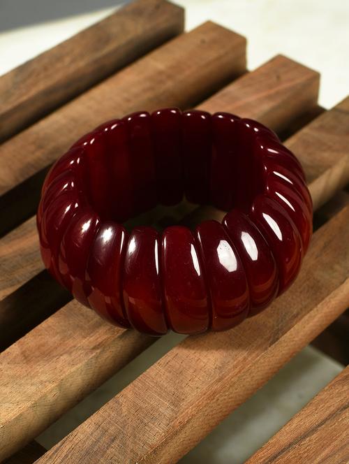 red plastic bangle bracelets - 20262122 - Standard Image - 0