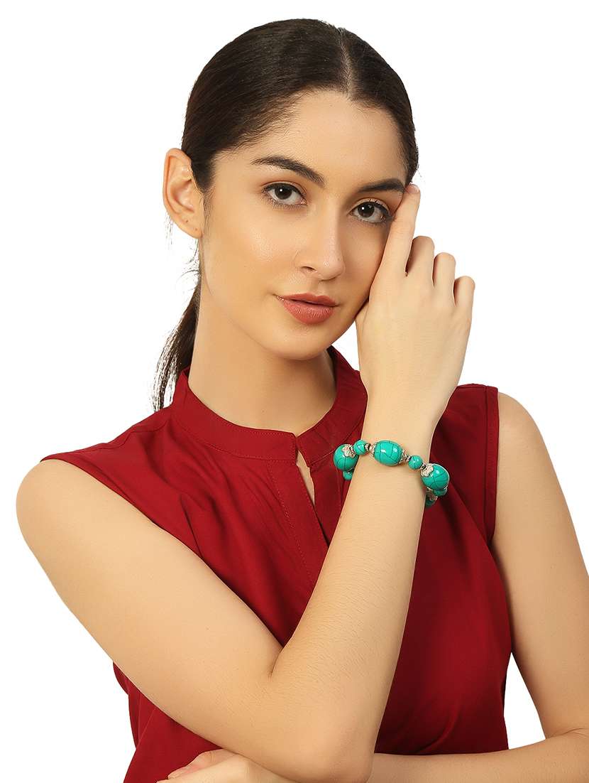 green plastic bangle bracelets - 20262144 -  Standard Image - 4