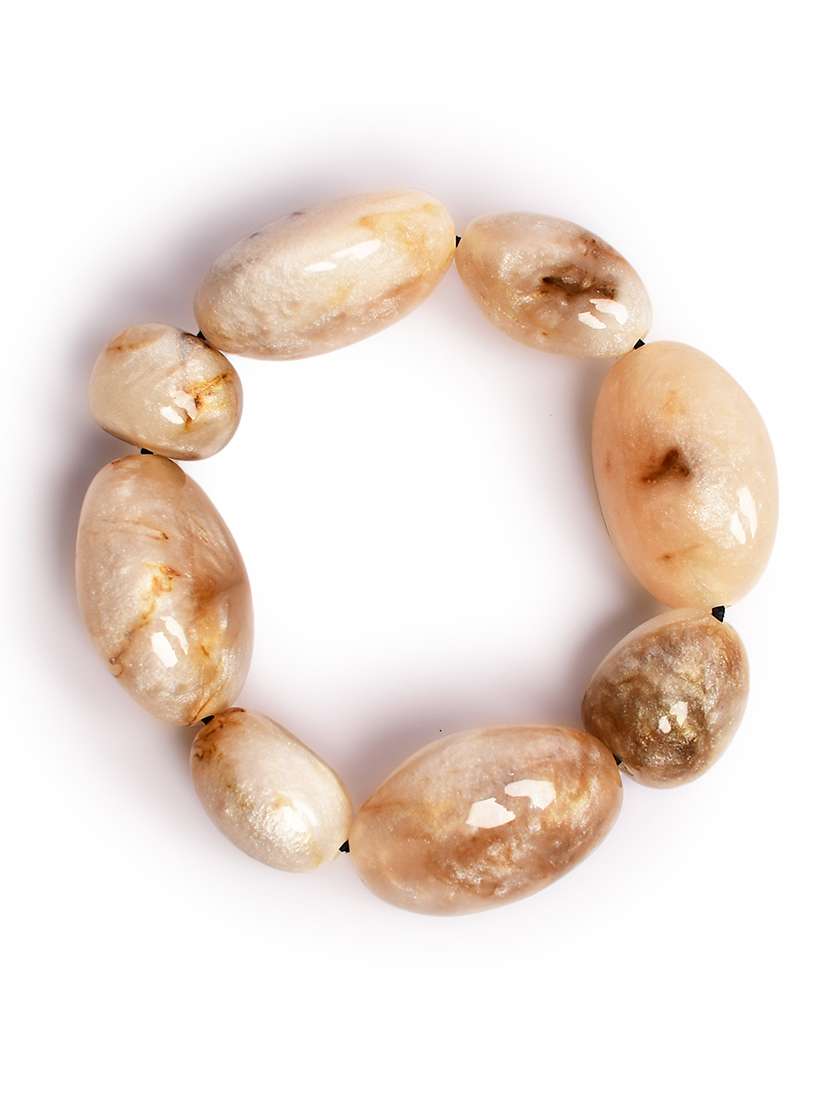 metallic plastic bangle bracelets - 20262148 -  Standard Image - 1