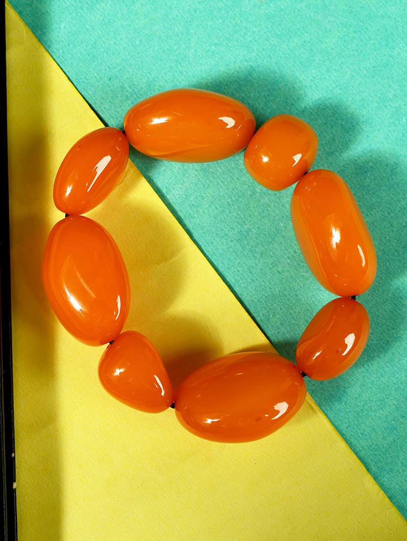 orange plastic bangle bracelets