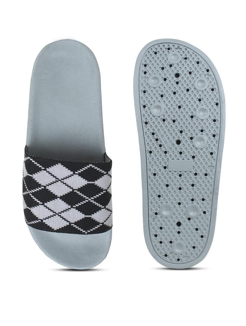 kapyansh geometric flip flop for women - 20263561 - Standard Image - 4