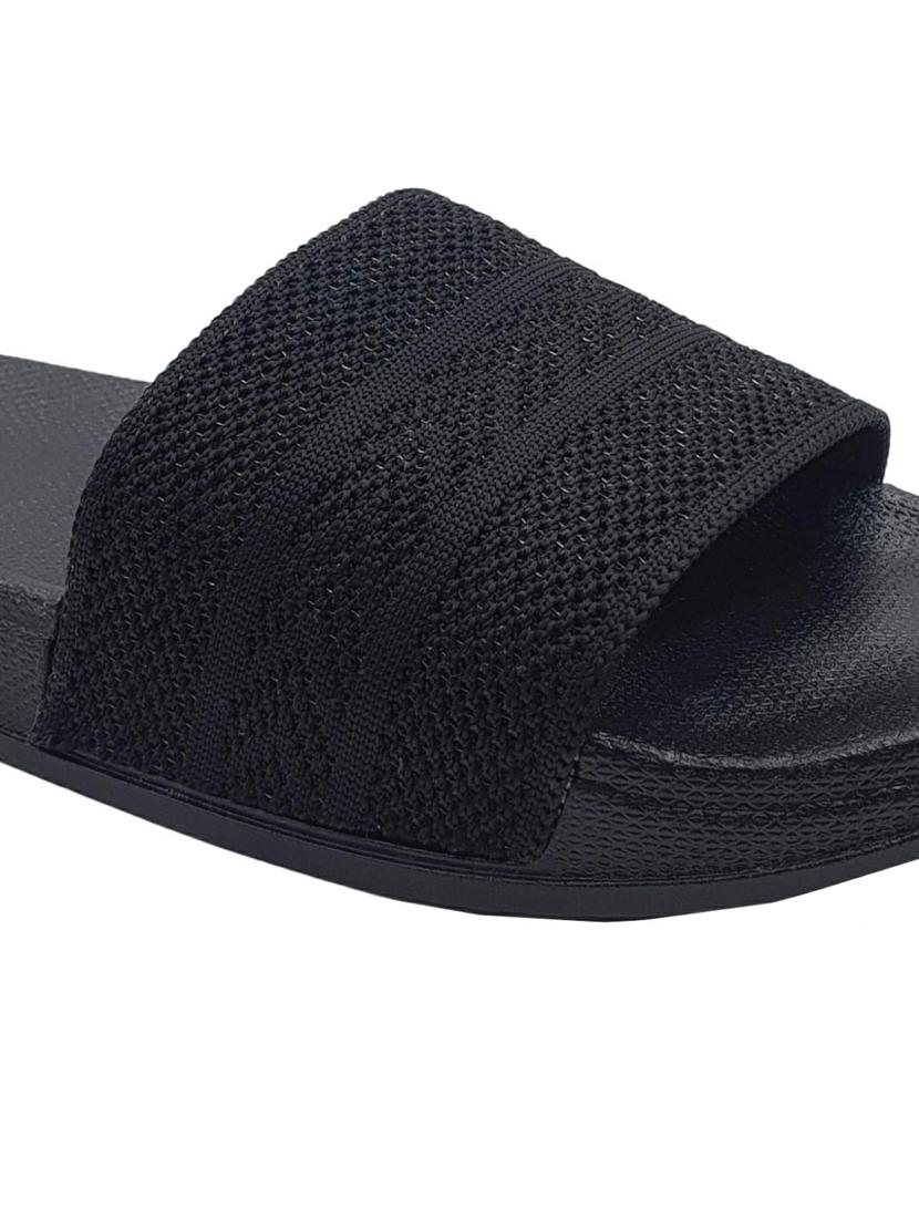 fly-arrow black flip flop for women - 20263566 - Standard Image - 4