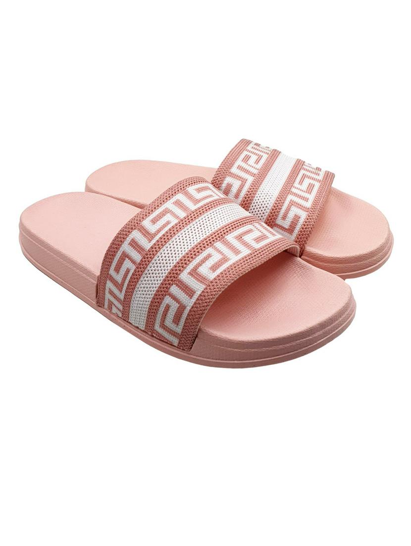 kapyansh geometric flip flop for women - 20263582 -  Standard Image - 1