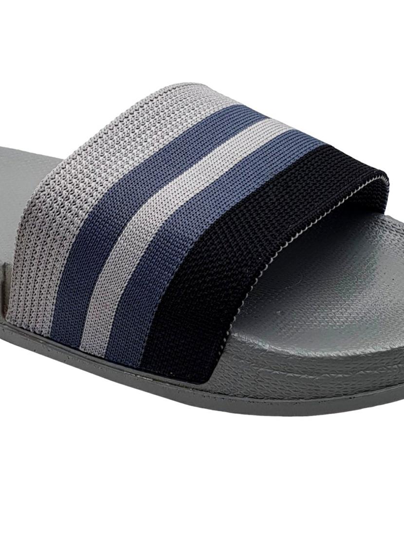 kapyansh striped slides for women - 20263599 - Standard Image - 4