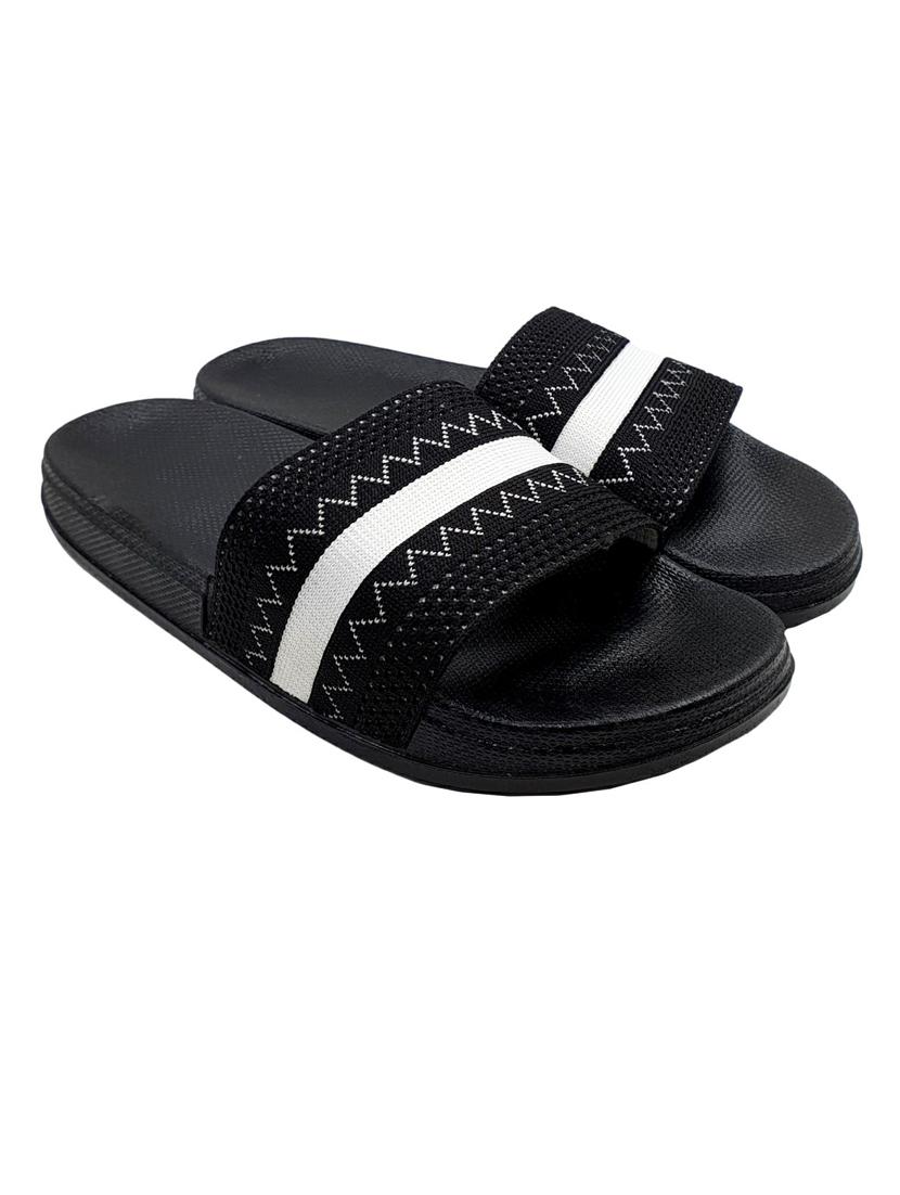 kapyansh striped slides for women - 20263604 -  Standard Image - 1