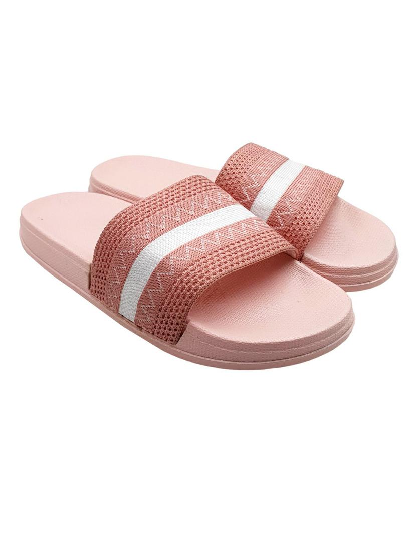 kapyansh striped slides for women - 20263606 -  Standard Image - 1