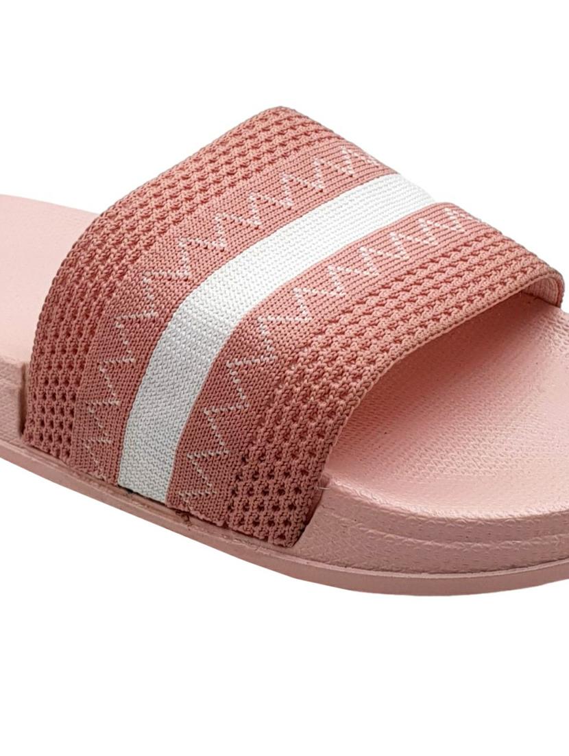 kapyansh striped slides for women - 20263606 - Standard Image - 4