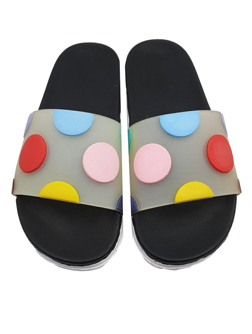 kapyansh transparent quirky slides for women - 20263611 -  Standard Image - 1