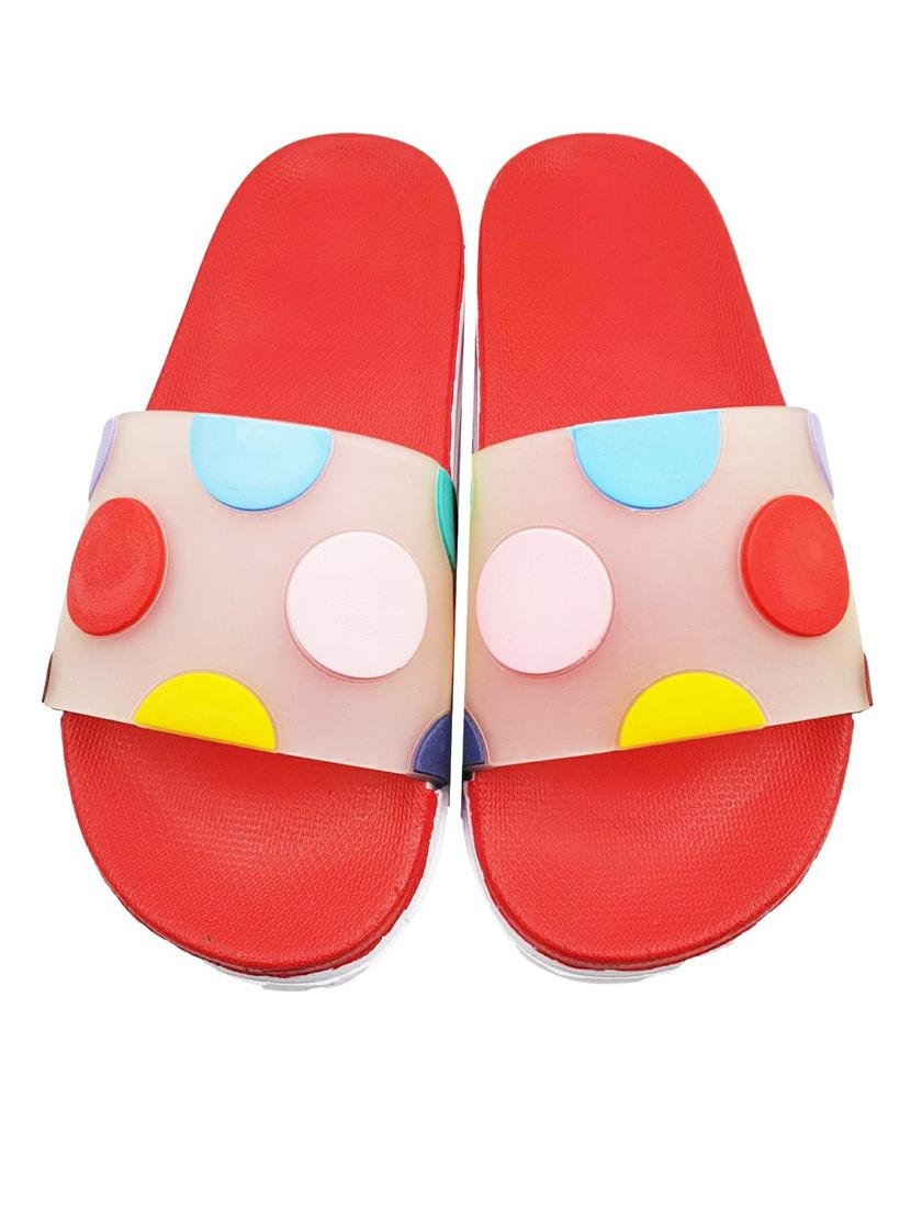 kapyansh transparent quirky slides for women - 20263613 - Standard Image - 4