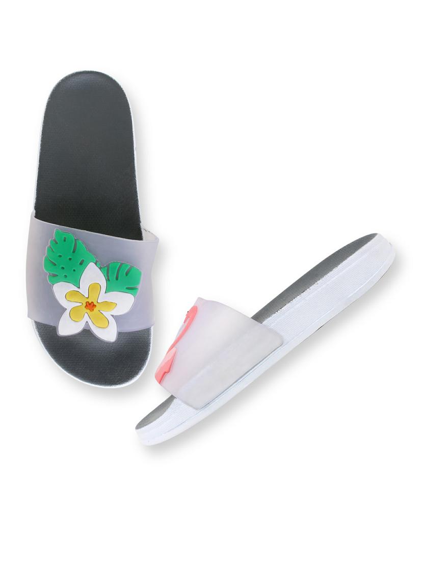 kapyansh transparent quirky slides for women - 20263631 - Standard Image - 4