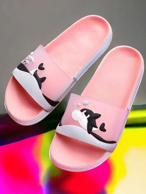 kapyansh transparent quirky slides for women - 20263643 -  Standard Image - 0