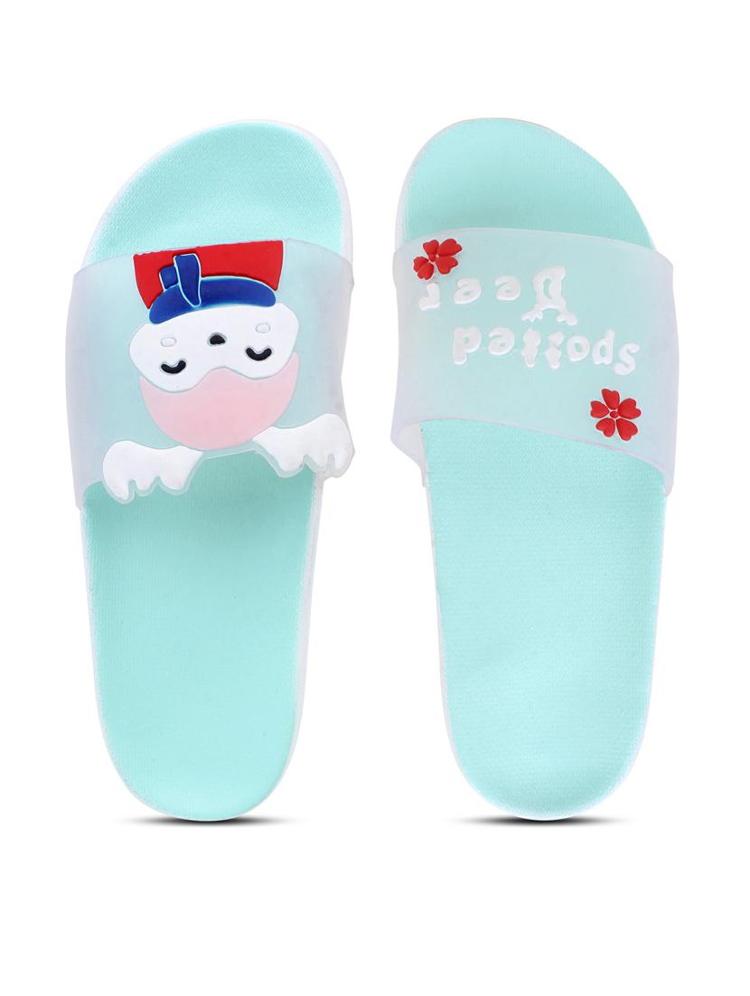 kapyansh transparent quirky slides for women - 20263658 -  Standard Image - 1