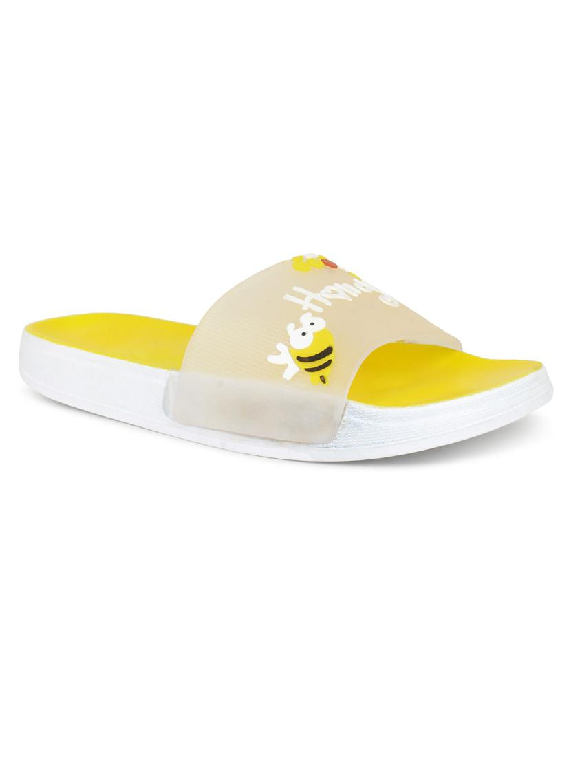 kapyansh transparent quirky slides for women - 20263668 -  Standard Image - 1