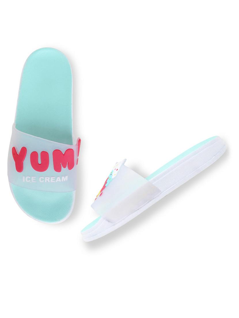 kapyansh transparent quirky slides for women - 20263670 - Standard Image - 4
