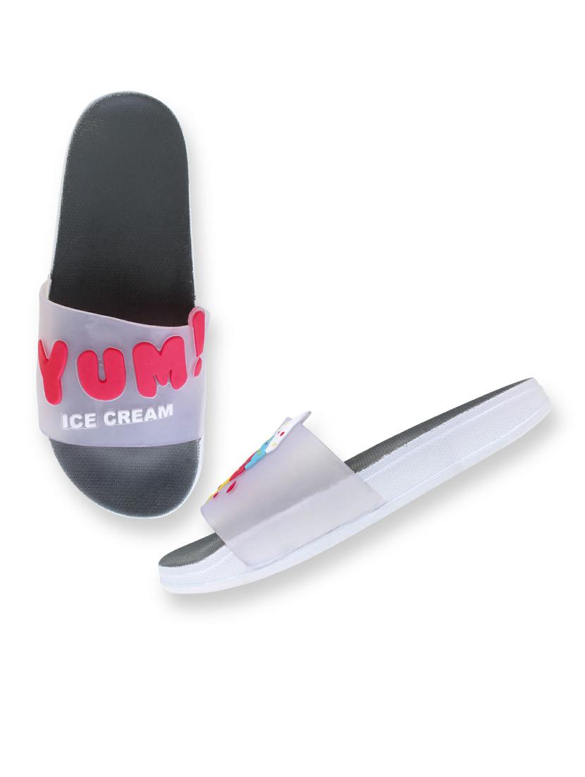 kapyansh transparent quirky slides for women - 20263671 - Standard Image - 4