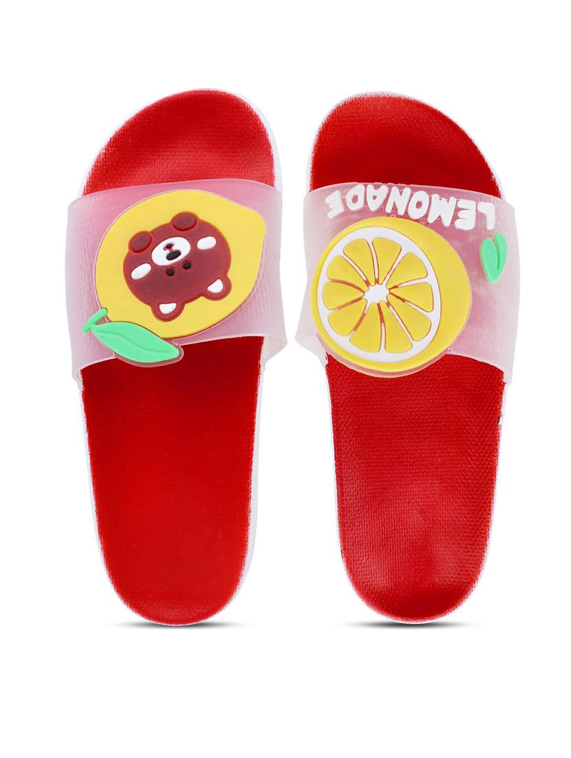 kapyansh transparent quirky slides for women - 20263679 -  Standard Image - 1